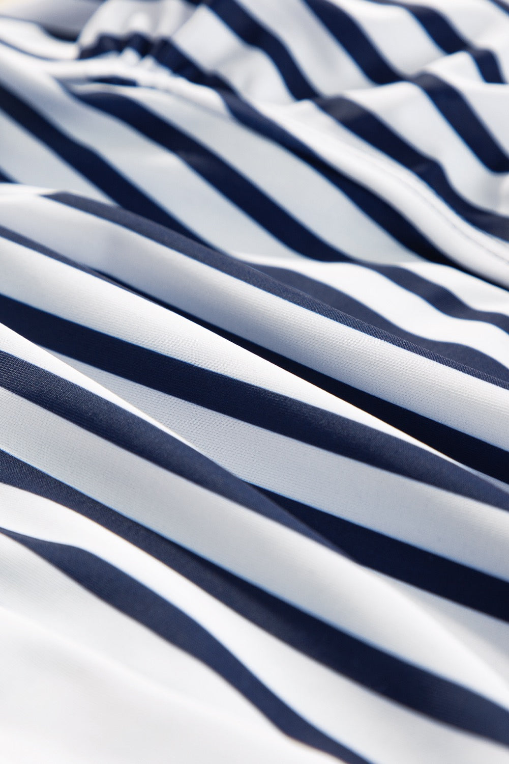Striped Tummy Control Mix & Match Tankini