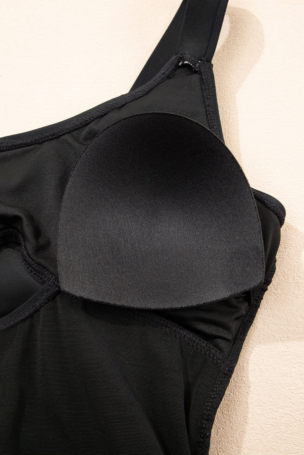 Cutout Knot Slit One Piece Swim Dress