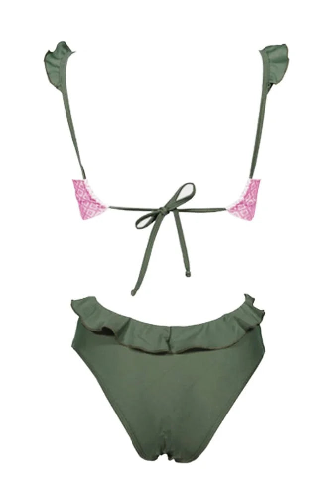 Exquisite Ruffle One Piece Swimsuit