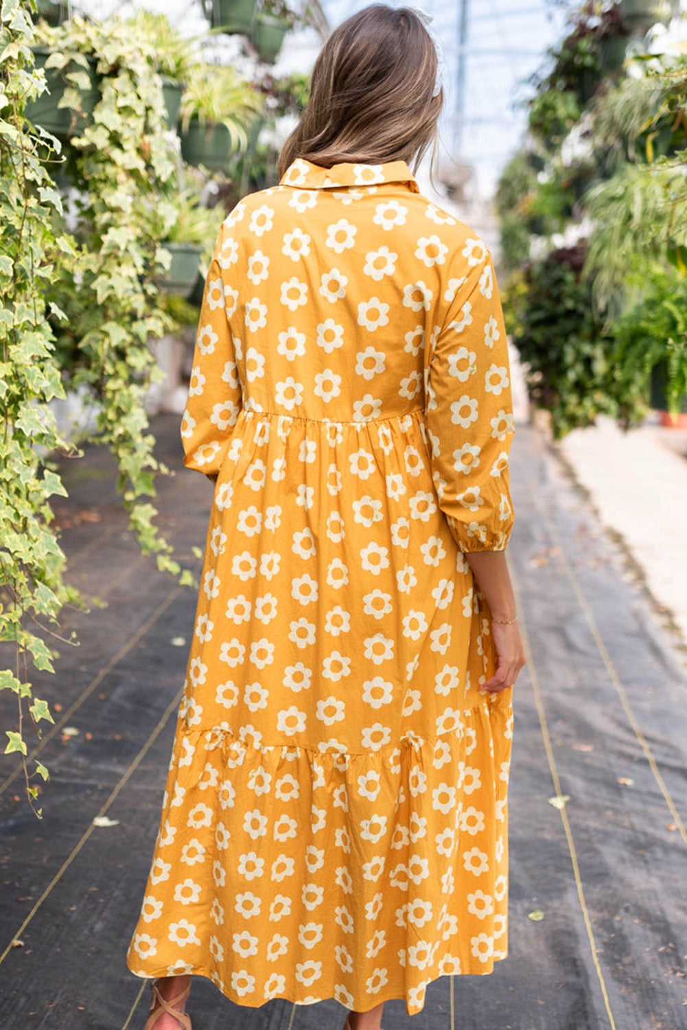 Honey Bloom Tiered Dress