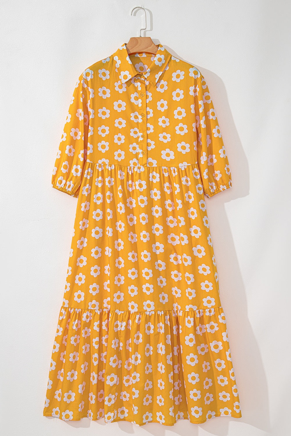 Honey Bloom Tiered Dress