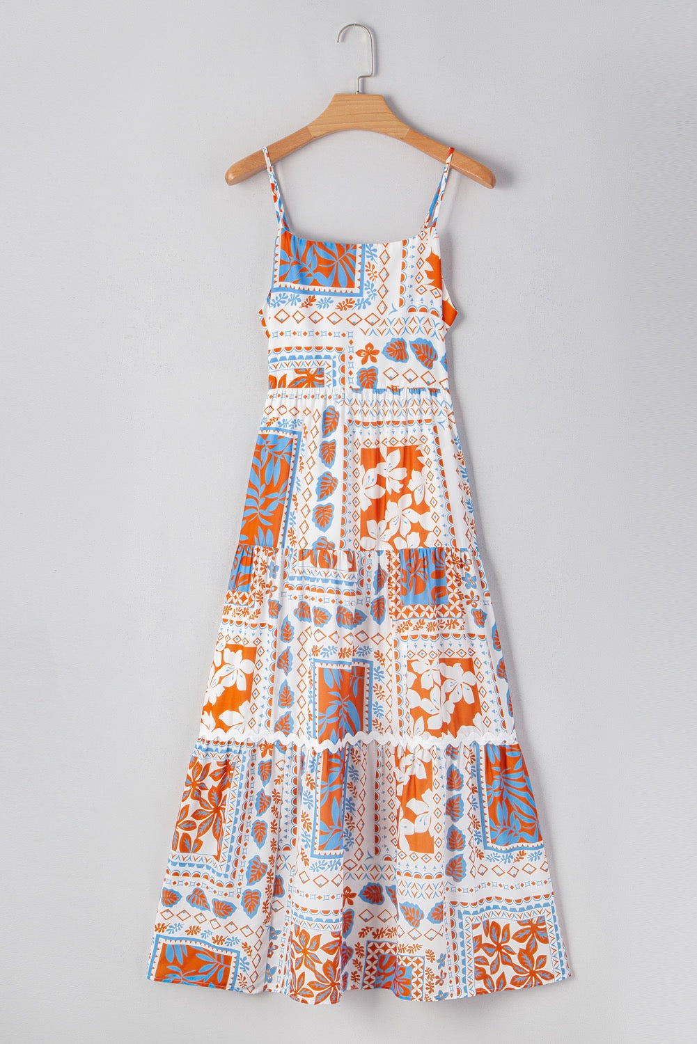 Santorini Sunset Maxi Dress