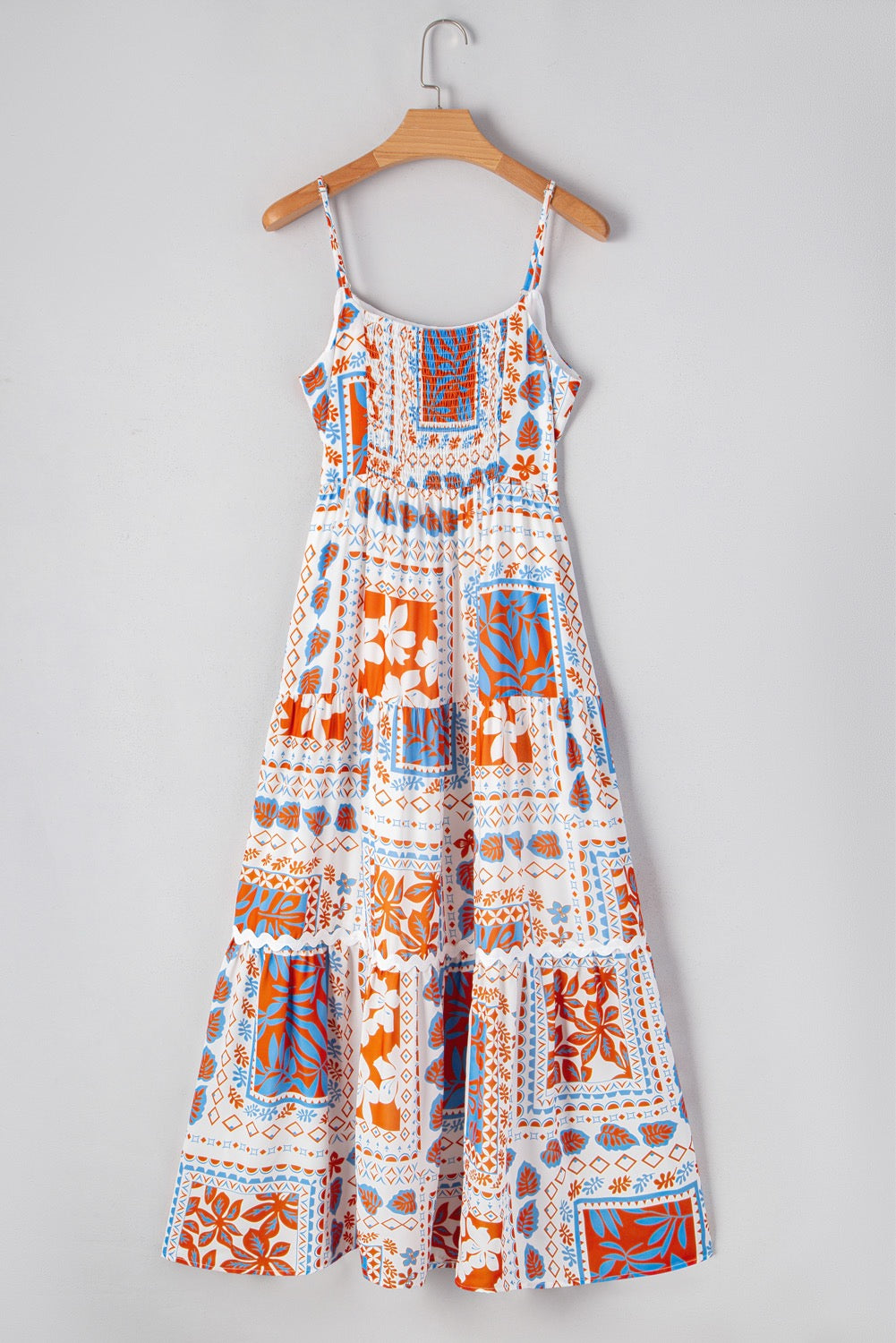 Santorini Sunset Maxi Dress