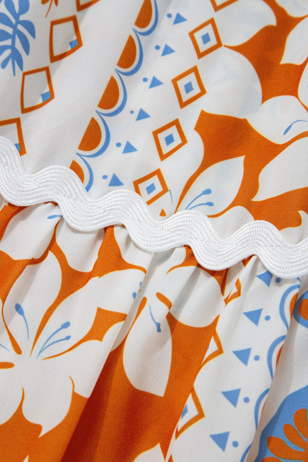 Santorini Sunset Maxi Dress