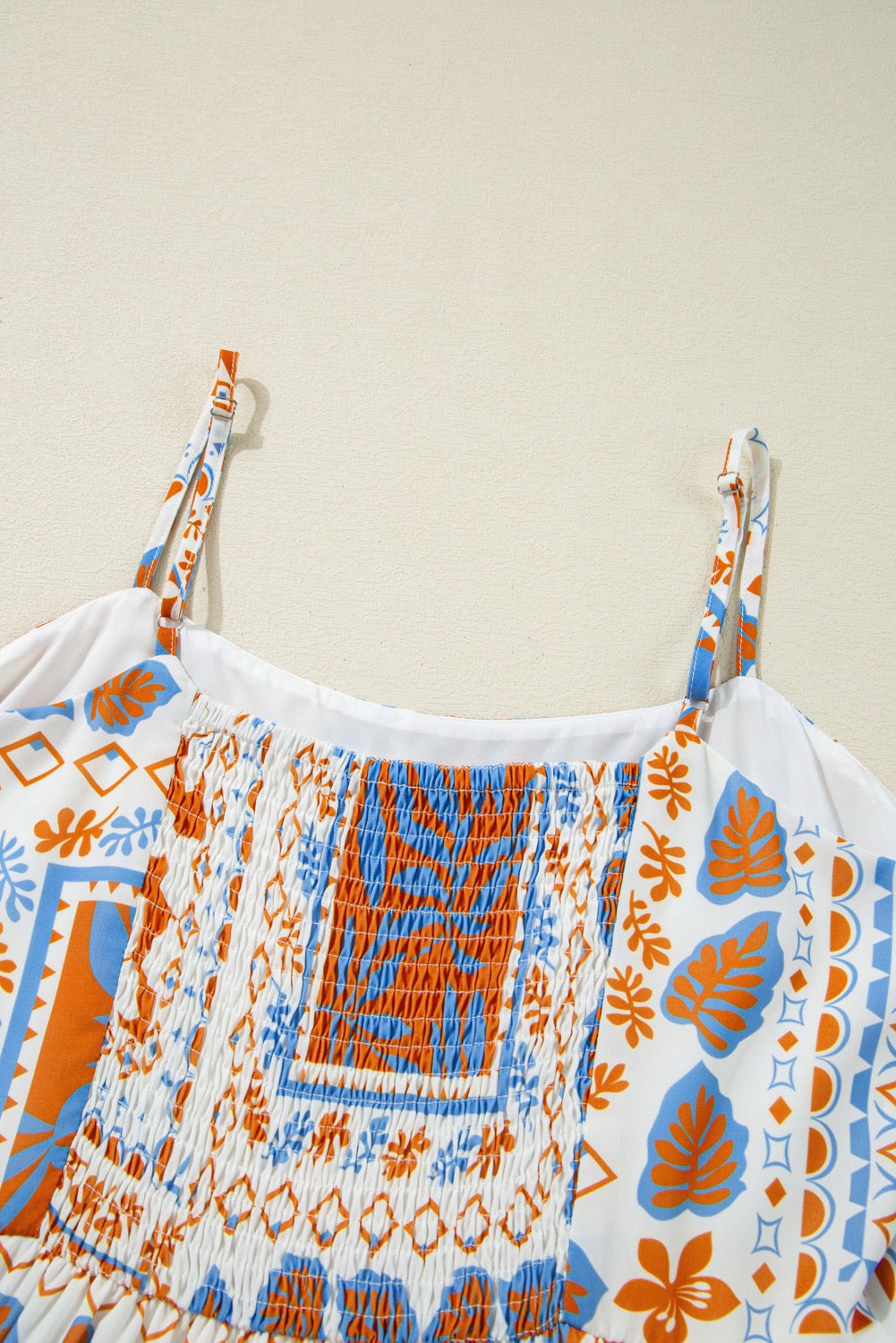 Santorini Sunset Maxi Dress