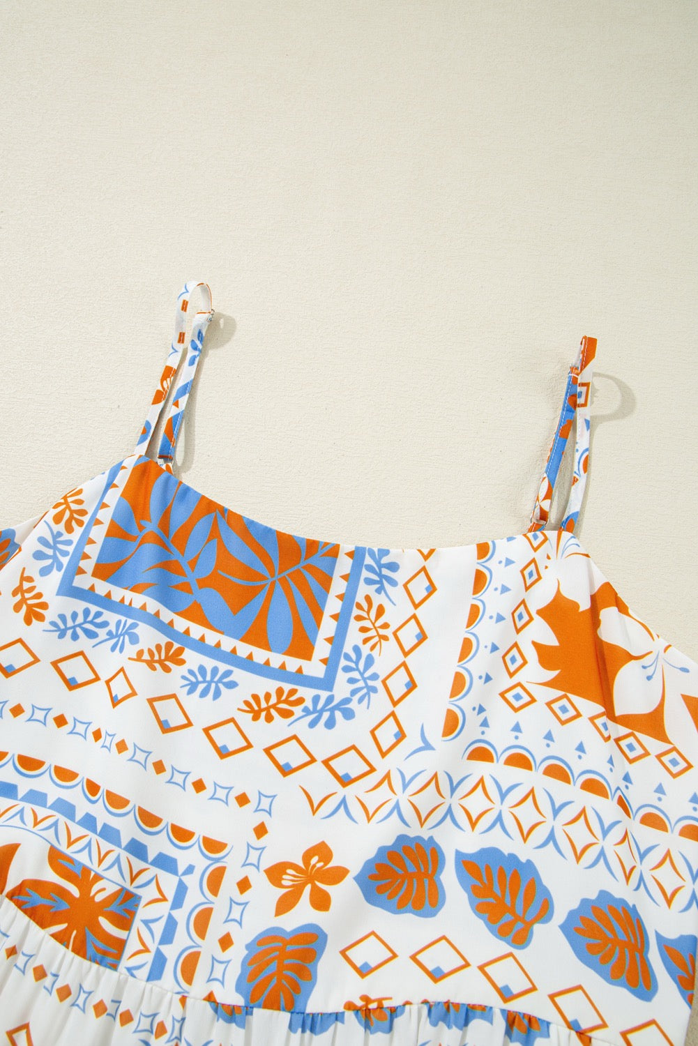 Santorini Sunset Maxi Dress