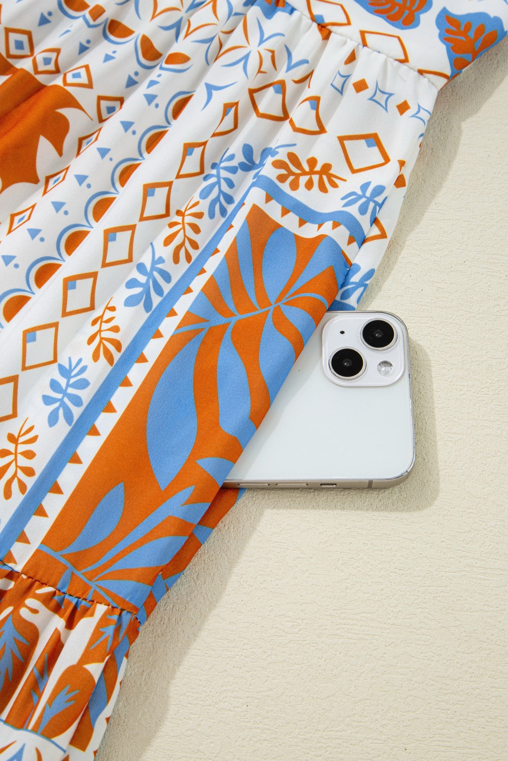 Santorini Sunset Maxi Dress