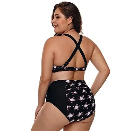 Starry High Waist Bikini
