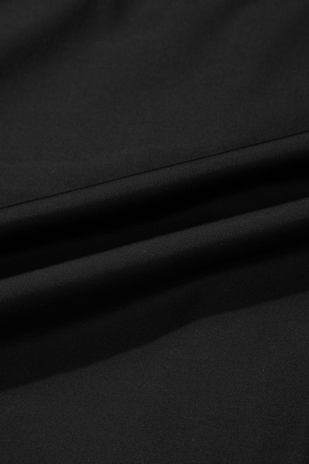 Black Twist Detail Slimming One-Piece Swimsuit