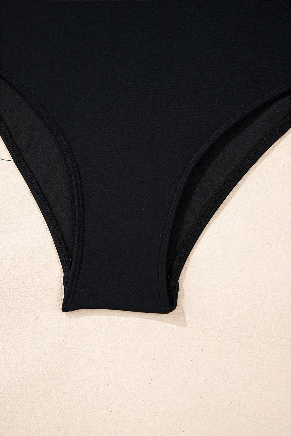 Colour block Edge Belted Monokini