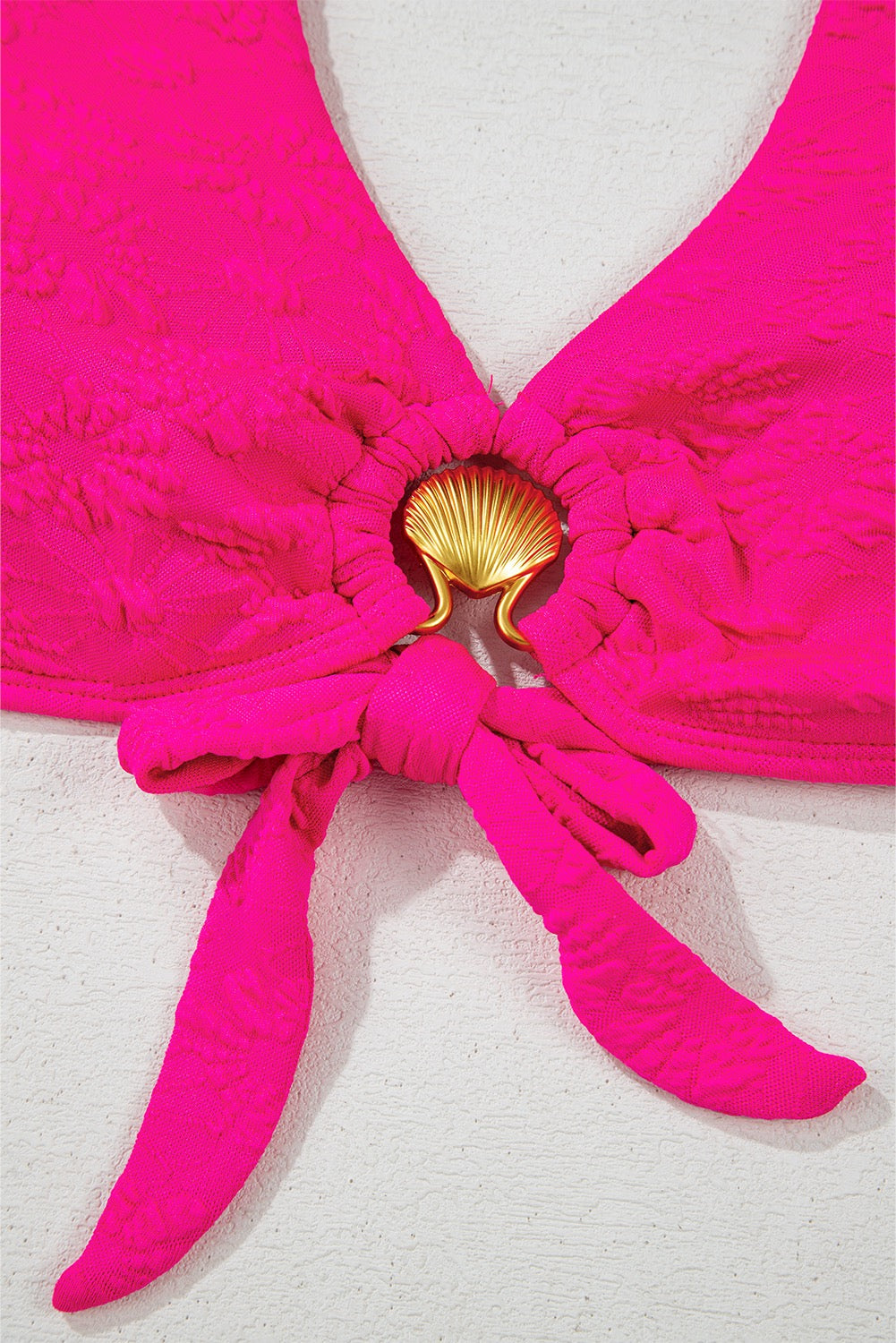 Gold Shell High Waist Bikini