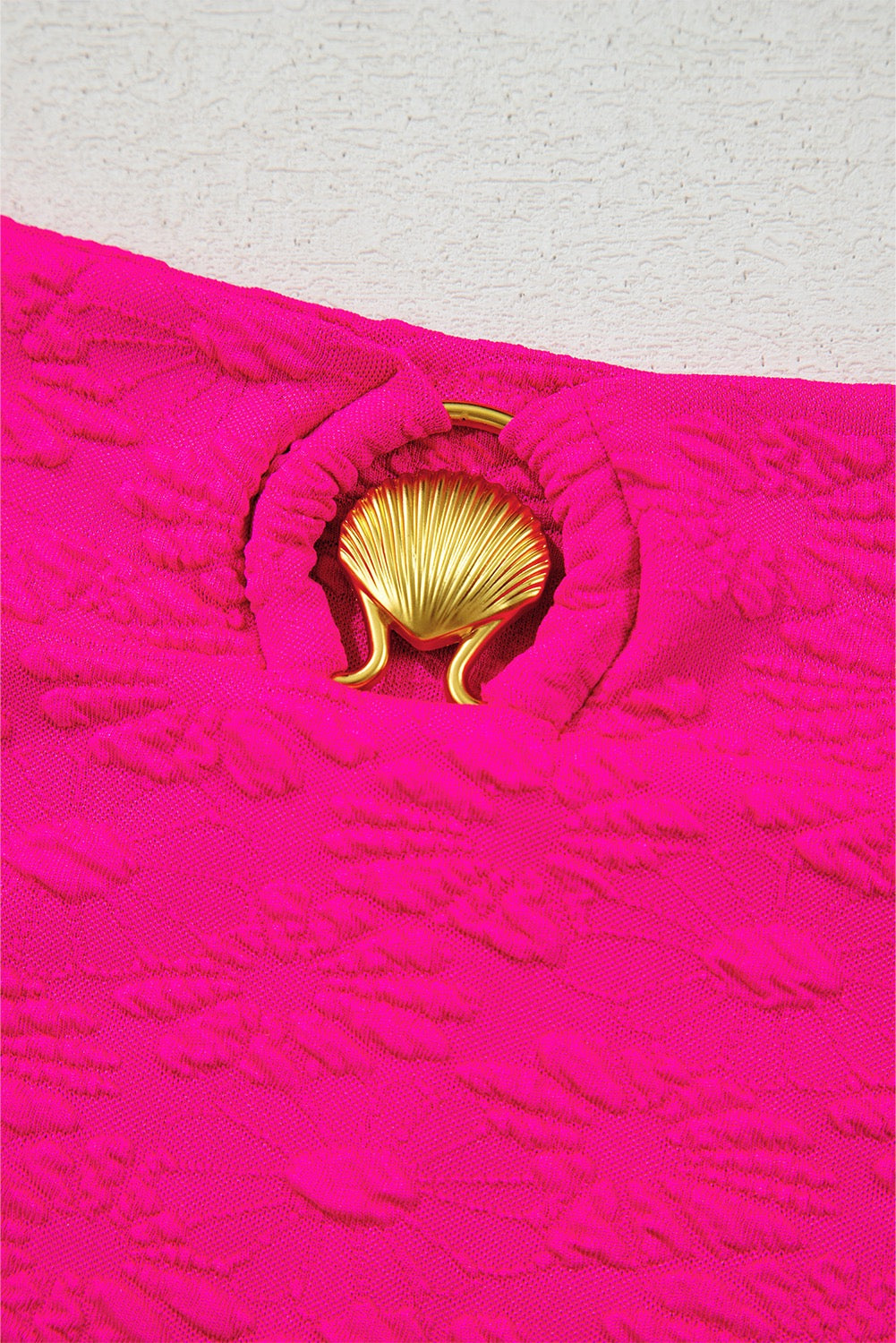 Gold Shell High Waist Bikini
