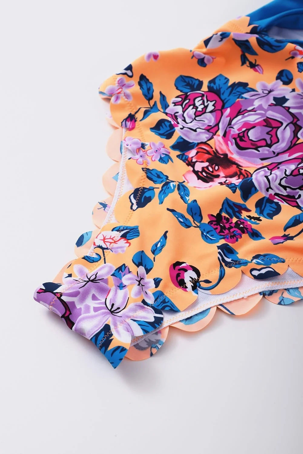 Summer Dream Wrap &amp; Floral Cutout Monokini