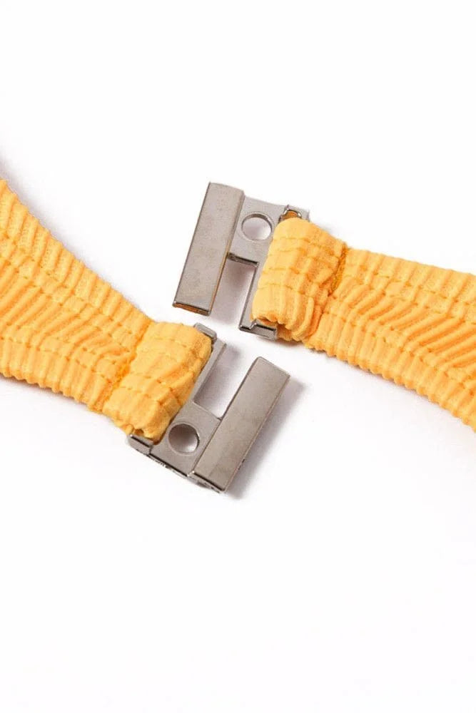 Tie Front Ribbed Bikini