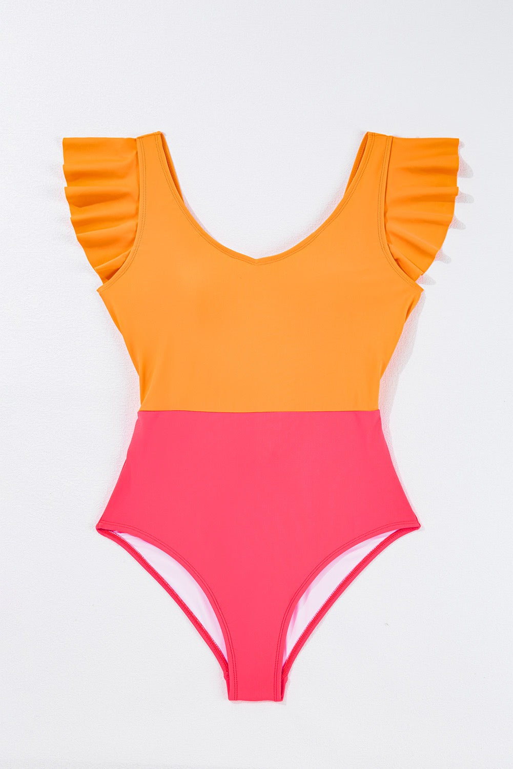 Miami Sunset Colorblock One-Piece