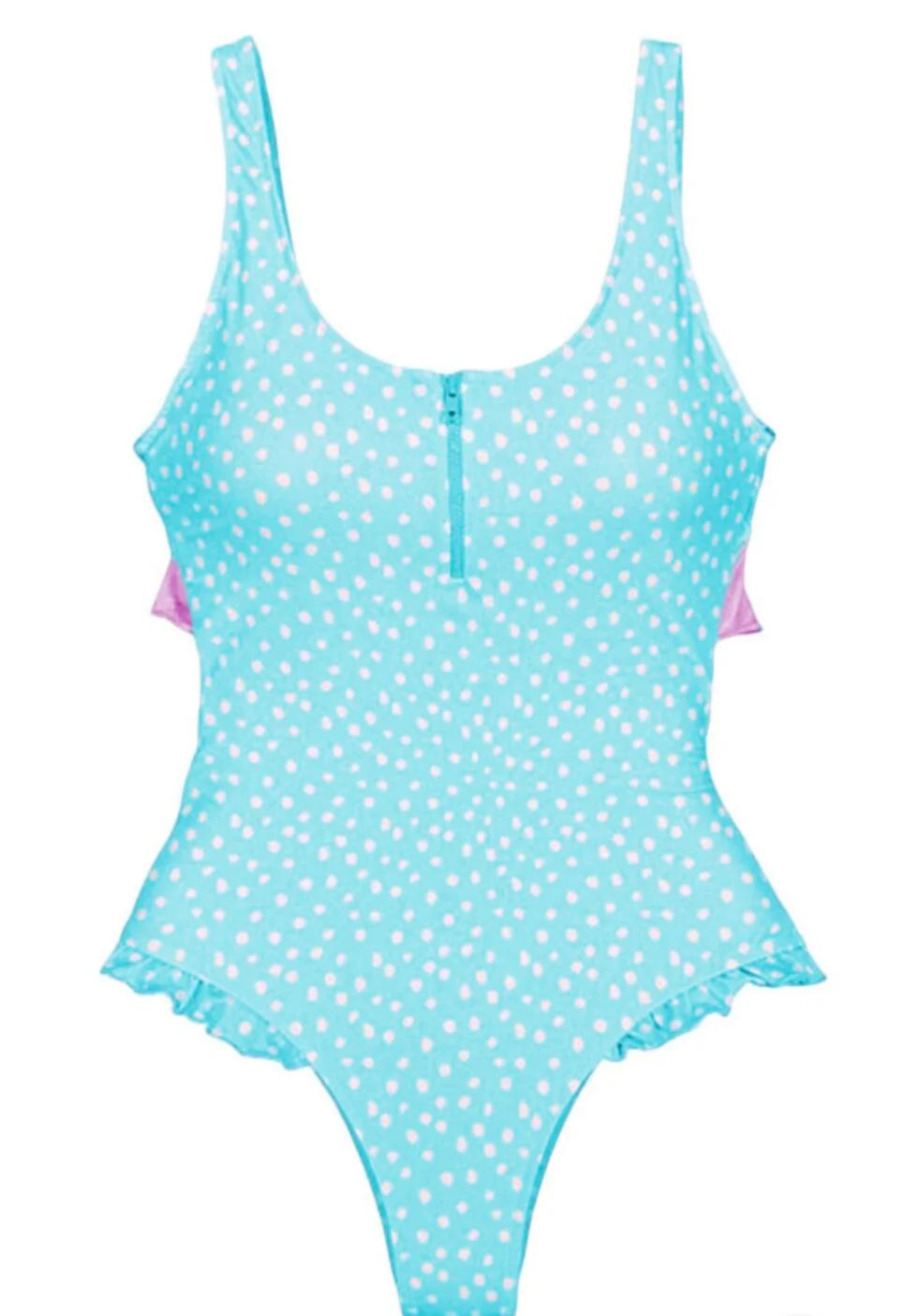 Dotted Cheeky Monokini
