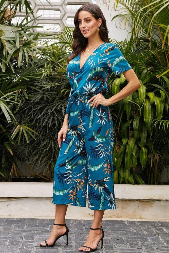 Timeless Tropical Jumpsuit