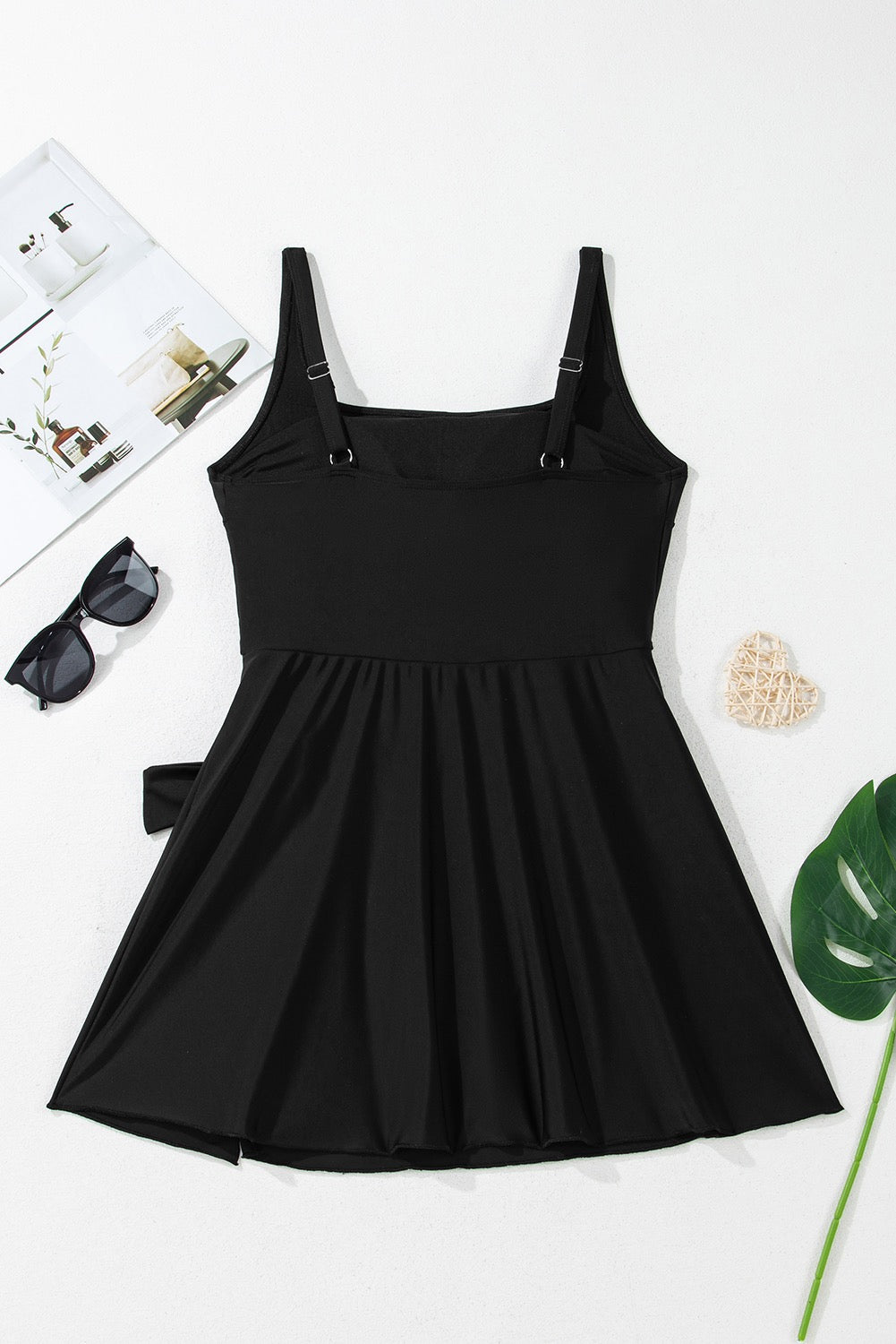 Contour Wrap Swimsuit Dress