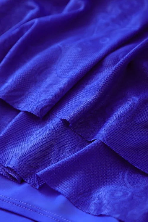 Surplice Ruffle One Piece Swimsuit