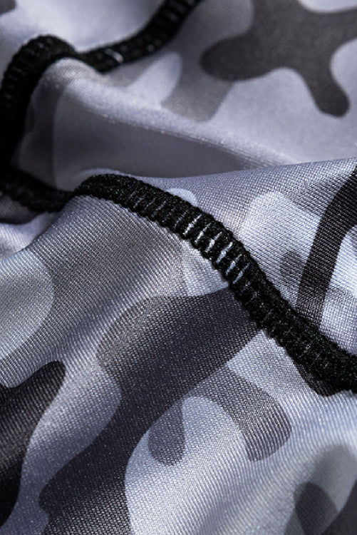 Camo High Waist Fitness Yoga Shorts