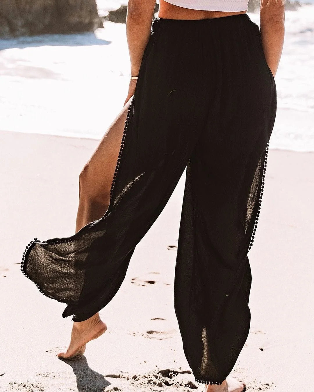 Pom Pom Coverup Pants