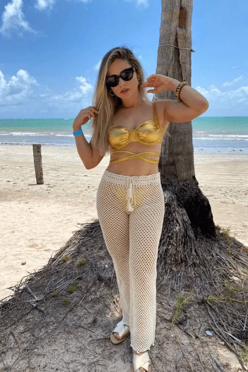 Crochet Coverup Pants