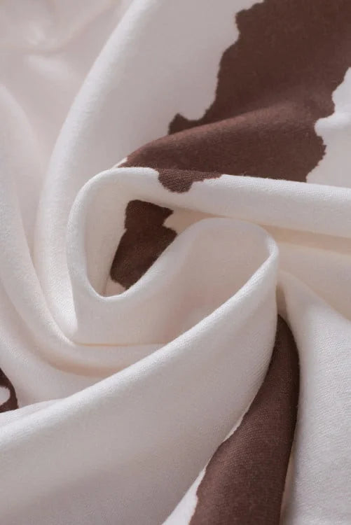 Tie Dye Drawstring Waist Pants