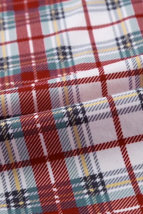 Plaid Pajama Set