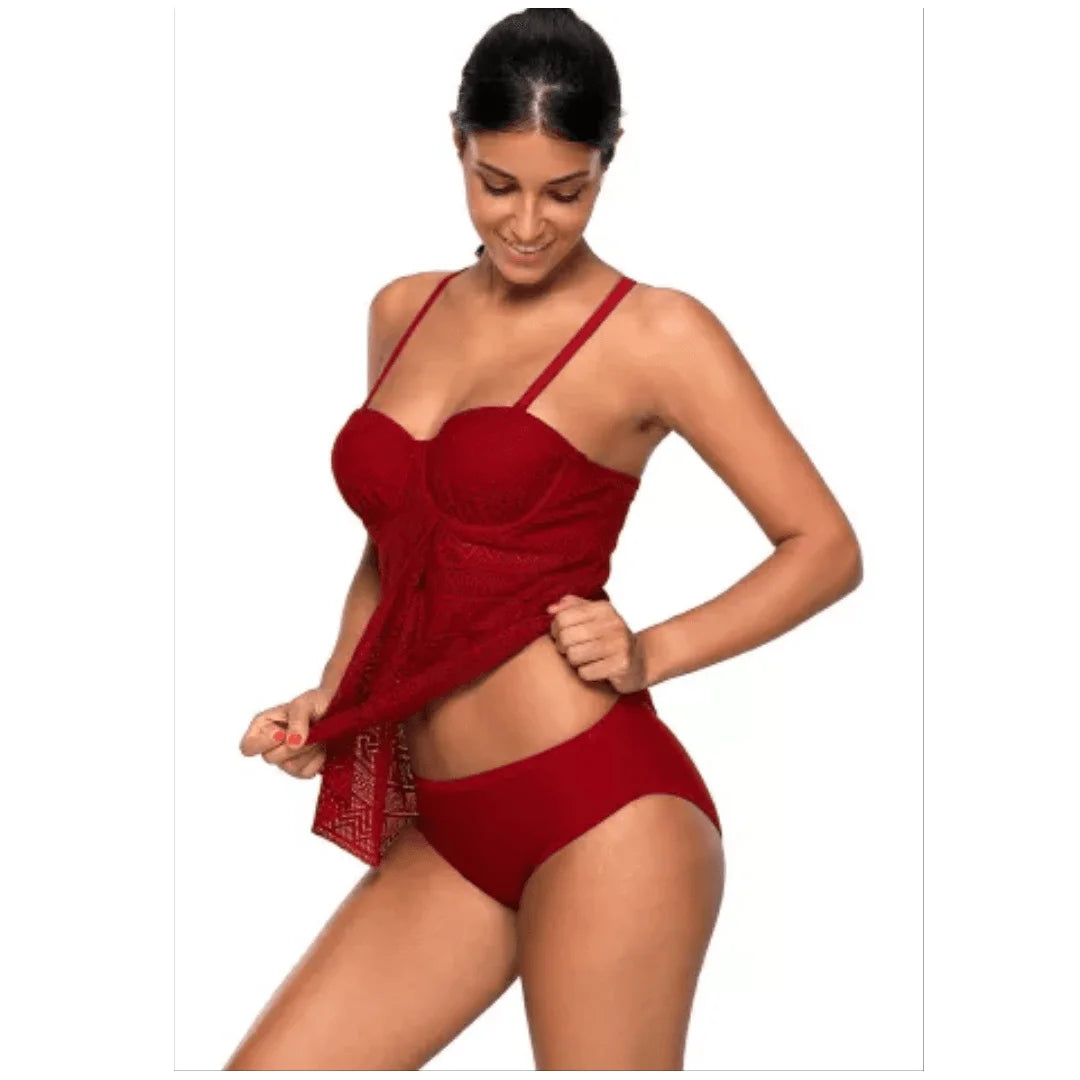 Underwi Lacy Tankini