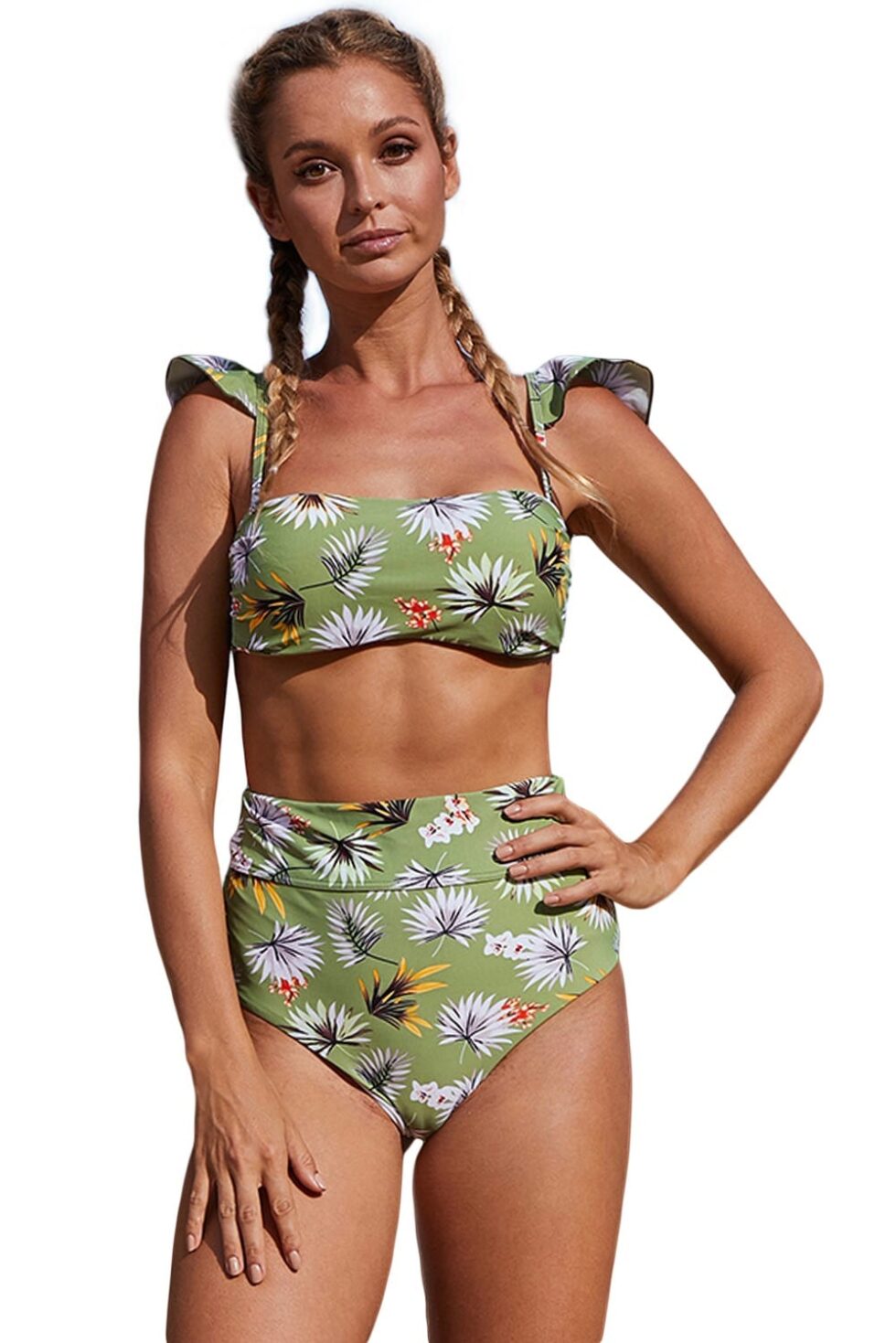 Buy swimwear for women at a store.