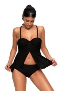 Buy swimwear for women at a store.