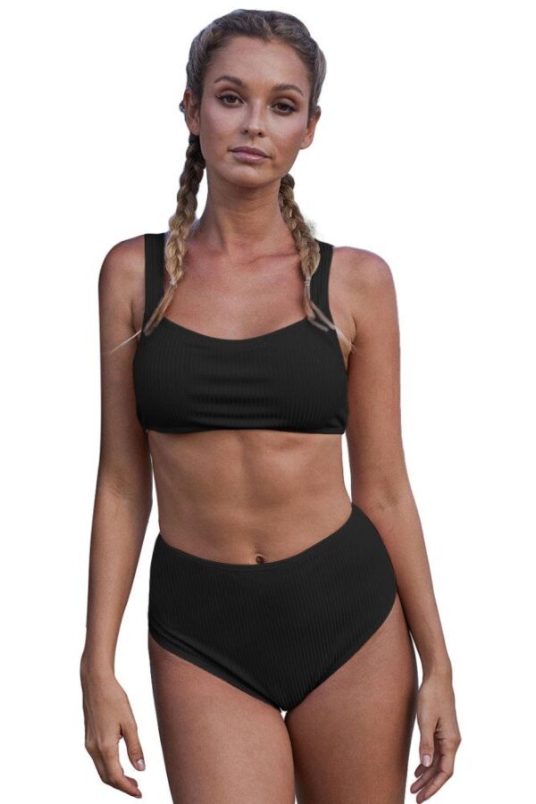 Buy swimwear for women at a store.