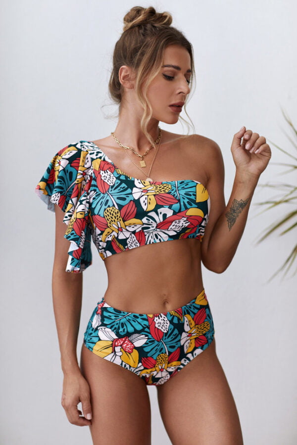 Buy swimwear for women at a store.