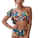 Buy swimwear for women at a store.