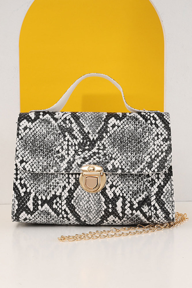 Amazon.com: Genuine Python Snakeskin Tote Top Handle Leather Women Handbag  : Handmade Products