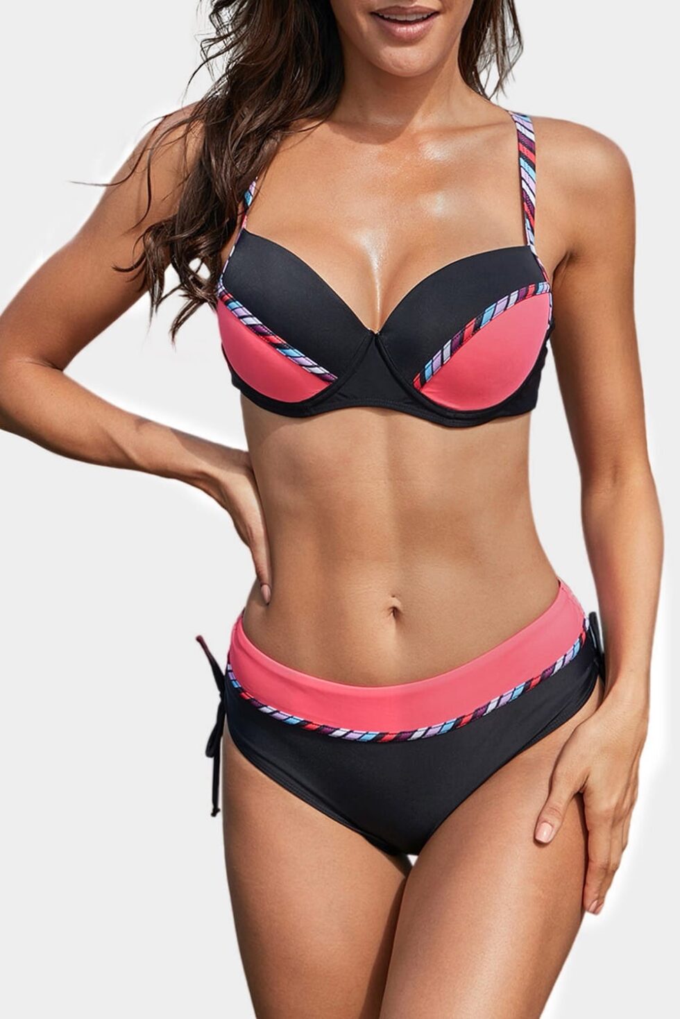 Buy swimwear for women at a store.