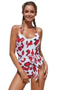 Buy swimwear for women at a store.