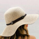 Foldable Wide Brim Straw Hat