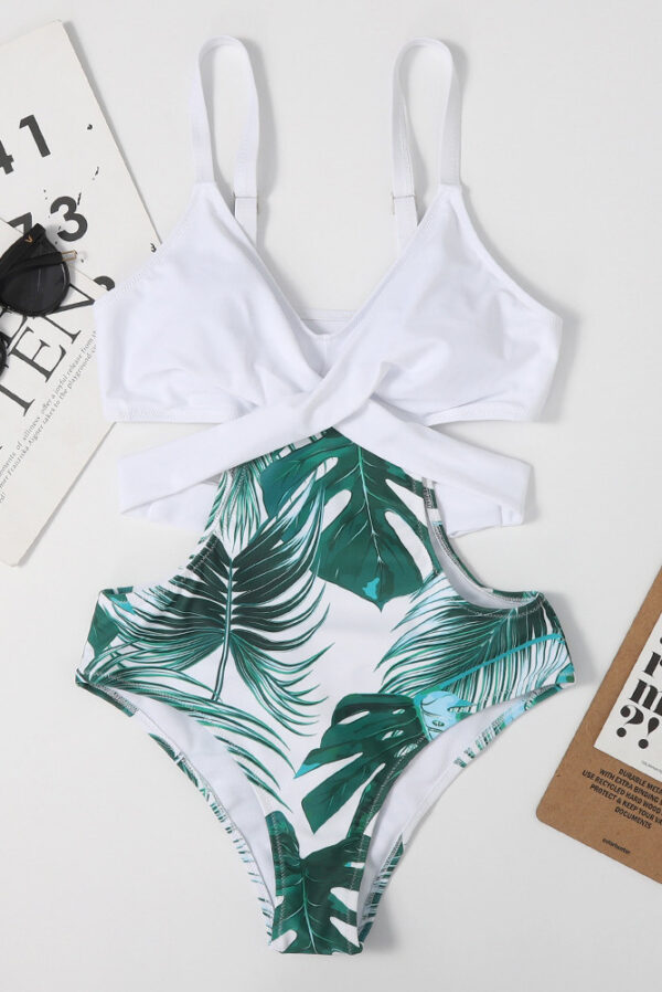 Angel Croshet Tropical Twisted Monokini