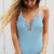 Angel Croshet Ruffled One Piece Swimsuit
