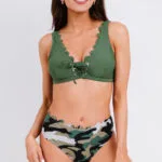 Buy swimwear for women at a store.