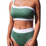 Buy swimwear for women at a store.