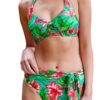 Buy swimwear for women at a store. Tie Bikini Set