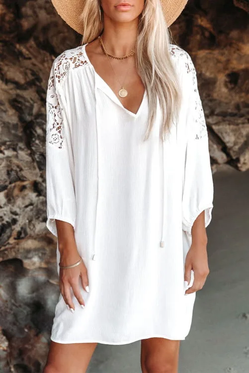 Buy swimwear for women at a store.
