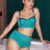 Angel Croshet Full Cups Push-up High Waist Bikini