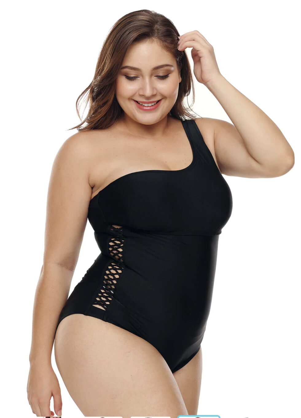 Buy swimwear for women at a store.