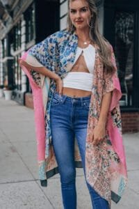 Buy swimwear for women at a store.