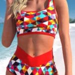 Buy swimwear for women at a store.