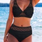 Buy swimwear for women at a store.