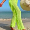 Details of See-Through Beach Pants  Beach Cover ups or coverups for beach